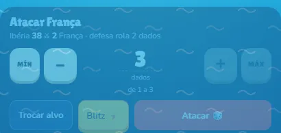 Seletor de ataque com Blitz