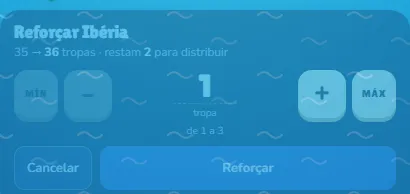 Seletor de tropas
